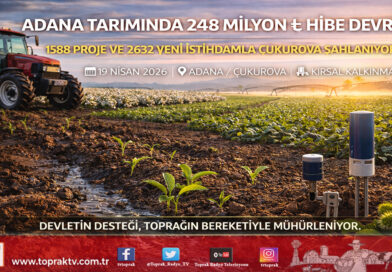 Adana Tarımında Dev Yatırım Hamlesi: 1588 Projeye 248 Milyon ₺ Hibe Desteği…