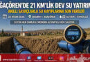 Ağaçören’de Su Devrimi: 21 Kilometrelik Yeni Hat ve Akıllı Sistemler Devreye Girdi…