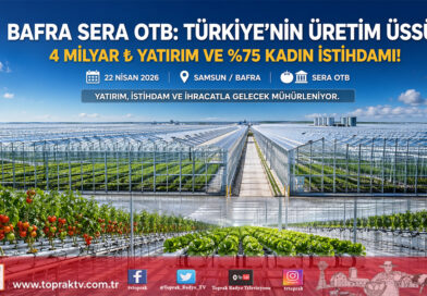 Karadeniz’in Yeni Üretim Kalesi: Bafra Sera OTB 4 Milyar ₺ Yatırımla Yükseliyor…