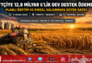 Çiftçiye Dev Destek: 12,8 Milyar TL’lik Tarımsal Ödeme Hesaplara Aktarılıyor…