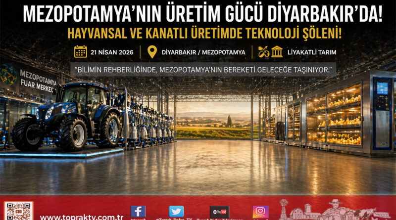 Mezopotamya’nın Üretim Gücü Diyarbakır’da Buluştu: 17. Tarım Fuarı Kapılarını Açtı…