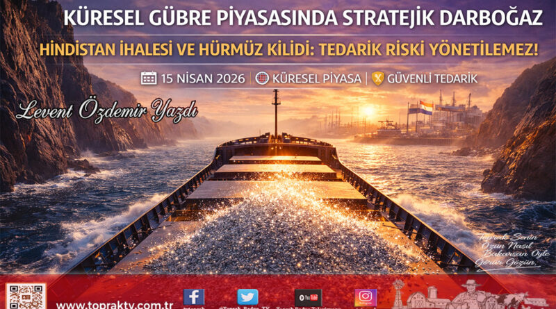 Küresel Gübre Piyasasında “Hindistan Faktörü”: Lojistik Kilit…