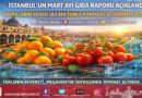 İstanbul’un Mart Ayı Tercihi Belli Oldu: Sofraların Yıldızı Portakal ve Domates…