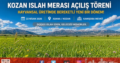 Kozan’da Hayvansal Üretimin Geleceği Mühürleniyor: Hamam Mahallesi Islah Merası Açılıyor…