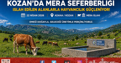 Kozan’da Mera Seferberliği: 245 Dekarlık Alan Islah Edilerek Üretime Kazandırıldı…