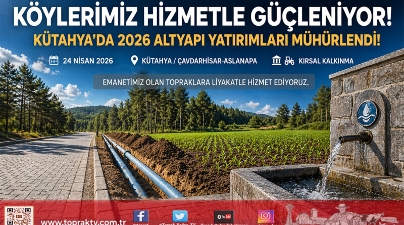 Kütahya’da Köysel Kalkınma Mesaisi: Çavdarhisar ve Aslanapa’da Altyapı Yatırımları Planlandı…