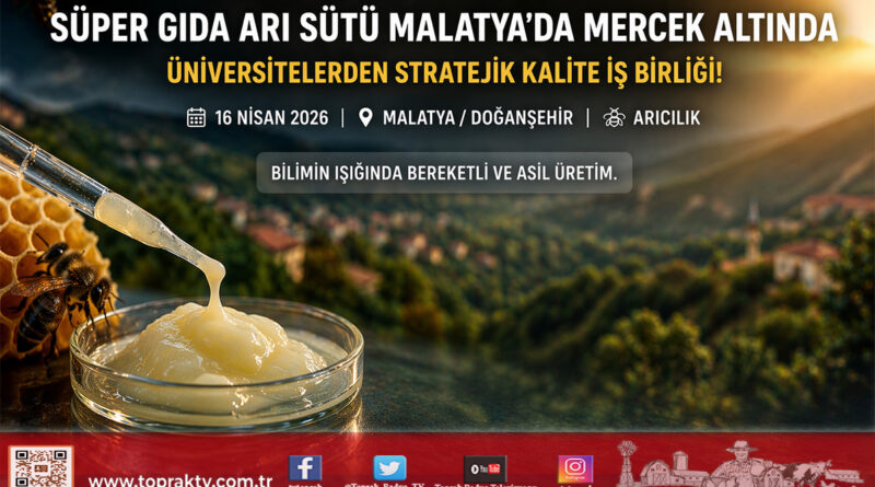 Malatya’da Arı Sütü Bilimsel Mercek Altında: “Gençlik İksiri” İçin Kalite Formülü Belirlendi…