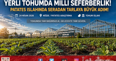 Yerli Patateste Islah Seferberliği: Yeni Sezonun İlk Fideleri Toprakla Buluştu…