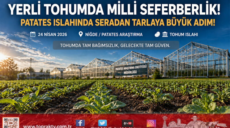 Yerli Patateste Islah Seferberliği: Yeni Sezonun İlk Fideleri Toprakla Buluştu…