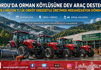 Ordu’da Orman Köylüsüne Dev Mekanizasyon Desteği: ORKÖY Araçları Törenle Teslim Edildi…