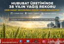 Hububatta Rekor Beklentisi: 38 Yılın En Yüksek Yağışıyla Gözler Bahar Hasadına Çevrildi…