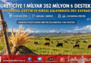 Bakan Yumaklı Duyurdu: Üreticilere 1 Milyar 352 Milyon ₺ Üzerinde Dev Destek Ödemesi Hesaplarda…