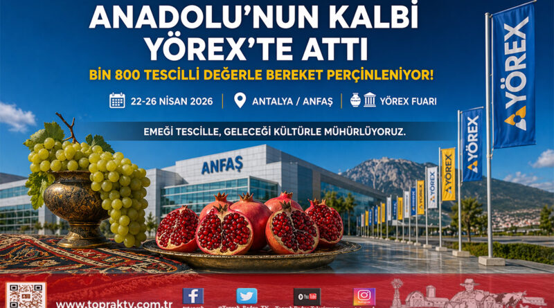 Anadolu’nun Kalbi Antalya’da Atıyor: YÖREX 2026 Kapılarını Açtı…
