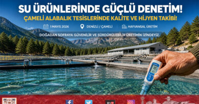 Çameli’de Su Ürünlerinde Güvenli Üretim: Alabalık Tesislerine Sıkı Denetim…