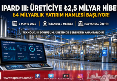 IPARD III Kapsamında Üreticiye ₺2,5 Milyar Hibe: ₺4 Milyarlık Yatırım Hamlesi Devrede…