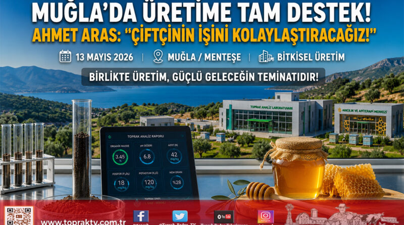 Muğla’da Üreticiler Buluştu: “Çiftçimizin İşini Kolaylaştırmak Asli Görevimizdir”…