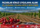 Tescilli Pazarlar Kirazı Uygulama Alanı Hizmete Açıldı: Atıl Araziler Bitkisel Üretime Kazandırılıyor…