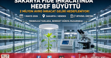 Sakarya Fide İhracatında Hedef Büyüttü: 2 Milyon Avro Gelir Hedefleniyor…