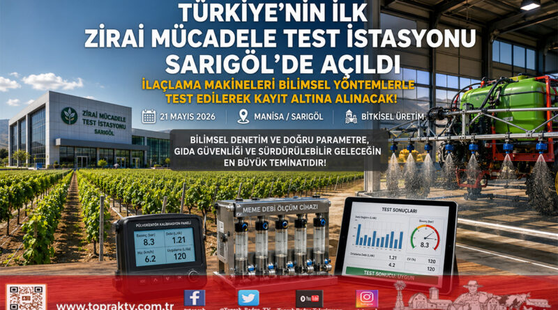 Türkiye’nin İlk Zirai Mücadele Test İstasyonu Sarıgöl’de Açıldı: Pestisit Kalıntısına Bilimsel Çözüm…