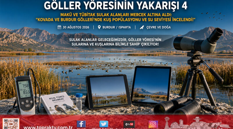 Göller Yöresi’nin Sessiz Çığlığına Bilimsel Bakış: MAKÜ ve TÜBİTAK Kovada ile Burdur Gölleri’nde Sulak Alanları İnceledi!…