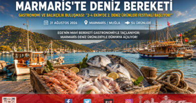 Ege’nin Mavi Bereketi Gastronomiyle Buluşuyor: Marmaris Deniz Ürünleri Festivali 2-4 Ekim’de Kapılarını Açıyor!…