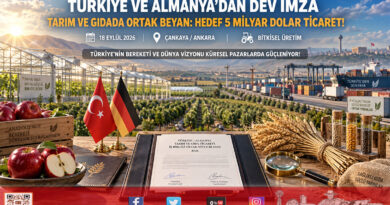 Türkiye ile Almanya Arasında Dev Tarım Anlaşması: Hedef 5 Milyar $ Ticaret Hacmi!…
