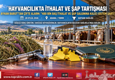 Kırmızı Et ve Hayvan Sağlığında Çifte Tartışma: Barut’tan 480 Bin Başlık İthalat Planı ve Şap Salgınına Kapsamlı Değerlendirme!…