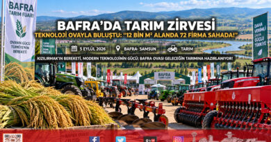 Karadeniz’in Bereketli Ovasında Teknoloji Buluşması: Bafra Tarım Fuarı Kapılarını Açtı!…