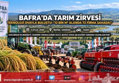 Karadeniz’in Bereketli Ovasında Teknoloji Buluşması: Bafra Tarım Fuarı Kapılarını Açtı!…