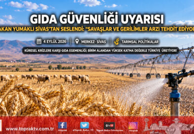 Bakan Yumaklı Sivas’tan Uyardı: “Jeopolitik Gerilimler ve Savaşlar Gıda Arz Güvenliğini Tehdit Ediyor!”…