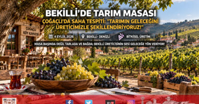 Bekilli’de Üreticinin Sesi Sahada Dinlendi: Çoğaçlı Mahallesi’nde Tarım Masası Kuruldu!…