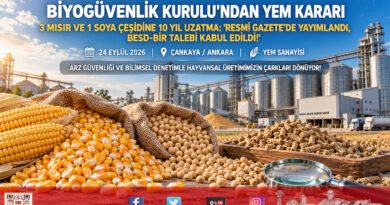 Resmi Gazete’de Yayımlandı: Yem Amaçlı 3 Mısır Ve 1 Soya Çeşidinin İzin Süresi 10 Yıl Uzatıldı!…