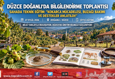 Düzce Doğanlı Köyü’nde Üreticilere Kritik Bilgilendirme: Kahverengi Kokarca, Buzağı Bakımı ve Yeni Destekleme Modeli Masaya Yatırıldı!…