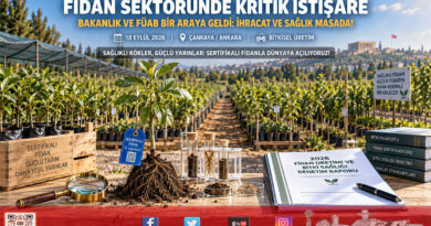 Fidancılık Sektöründe Kritik Zirve: Bakanlık ve FÜAB’dan İhracat ile Bitki Sağlığı Seferberliği!…