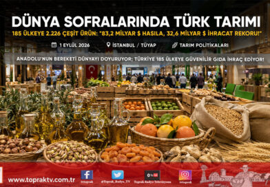 Türkiye’den Küresel Gıda Pazarlarına Dev İhracat Çıkarması: 185 Ülkeye 2 Bin 226 Çeşit Ürünle 32,6 Milyar $ Gelir Sağlandı!…