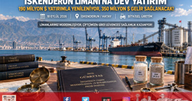 İskenderun Limanı’na 190 Milyon $ Dev Modernizasyon Yatırımı: GÜBRETAŞ Mülkiyetini Koruyarak Geleceği İnşa Ediyor!…