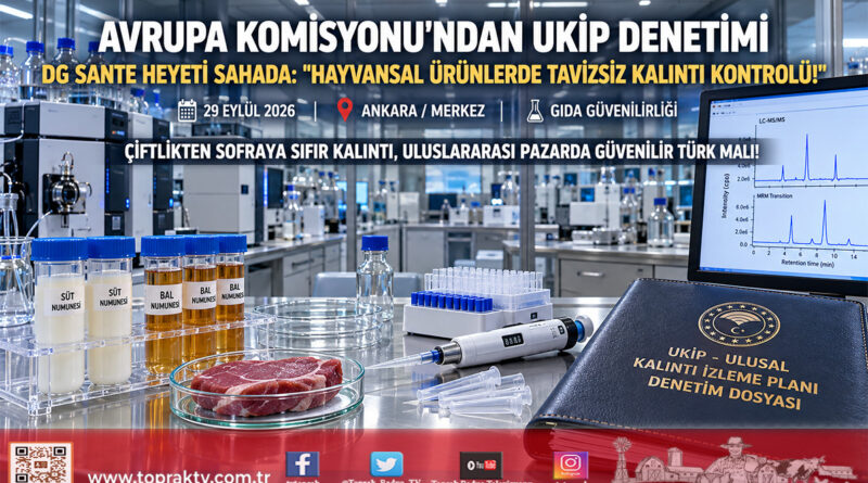 Avrupa Komisyonu’ndan Kritik Gıda Güvenilirliği Denetimi: Canlı Hayvan ve Hayvansal Ürünlerde “UKİP” Misyonu Başladı!…