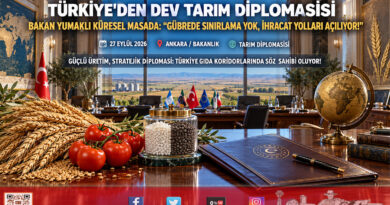 Türkiye’den Küresel Gıda Koridorlarında Güçlü Hamle: Tarım ve Orman Bakanlığı Çok Yönlü Agro-Diplomasiyi Hızlandırdı!…