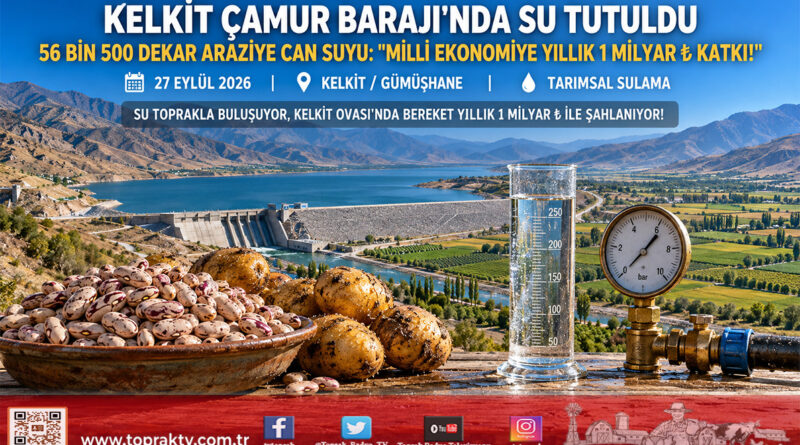 Kelkit Ovası Suyla Can Buluyor: Çamur Barajı’nda Su Tutma İşlemi Resmen Başladı!…