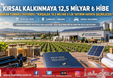 Kırsal Kalkınmaya 12,5 Milyar ₺’lik Dev Hibe: KKYP ile 19,5 Milyar ₺ Yatırım Sahaya İniyor!…