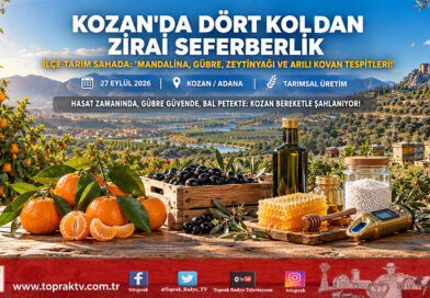 Kozan’da Dört Koldan Zirai Seferberlik: Mandalina İhracatı, Gübre Denetimi, Zeytinyağı Uyarısı ve Arılı Kovan Destekleri Sahaya İndi!…