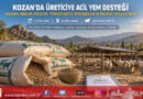 Kozan’da Yangın Afetinin Yaraları Sarılıyor: Yetiştiricilere 24 Ton Kesif Yem Desteği Ulaştırıldı!…