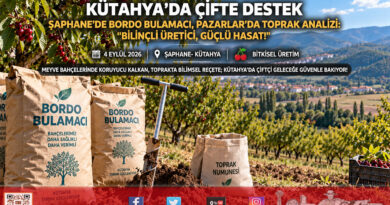 Kütahya Kırsalında Çifte Destek: Şaphane’de Yüzde 50 Hibeli Bordo Bulamacı, Pazarlar’da Ücretsiz Toprak Analizi Seferberliği!…
