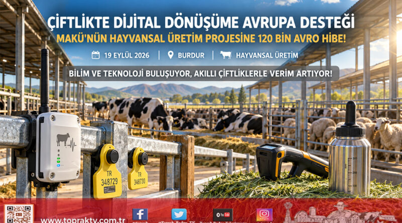 MAKÜ’nün Hayvansal Üretimde Dijitalleşme Hamlesine Erasmus+ Desteği!…