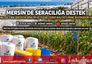 Mersin’de Seracının Yükünü Hafifleten Hamle: Büyükşehir’den Kazanlı Üreticisine Sera İpi ve Biyoteknik Mücadele Desteği!…