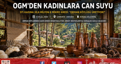 OGM’den Orman Köylüsü Kadınlara Dev Destek: Bu Yıl 20,6 Milyon ₺ Mikro Kredi Sağlandı!…