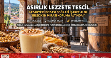 Bilecik’in Asırlık Lezzeti Koruma Altında: Pazaryeri Bozası Resmen Coğrafi İşaret Tescili Aldı!…