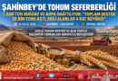 Gaziantep’te Kırsal Üretime Büyük Tohum Desteği: Şahinbey’de 1.800 Ton Arpa Ve Buğday Dağıtımı Başladı!…