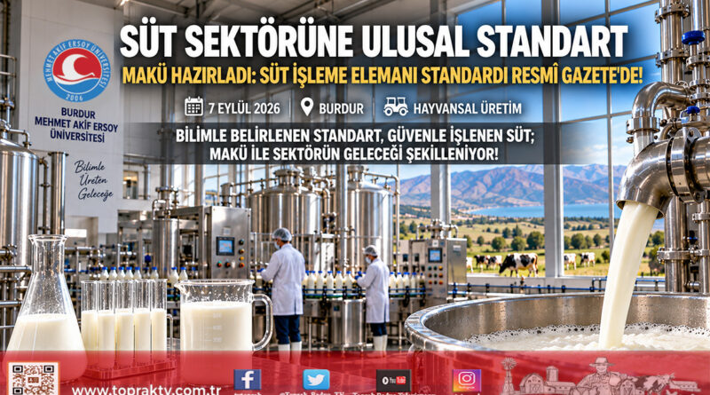 Türkiye Süt Sektöründe Tarihi Adım: Süt İşleme Elemanının Ulusal Meslek Standardı Resmî Gazete’de Yayımlandı!…