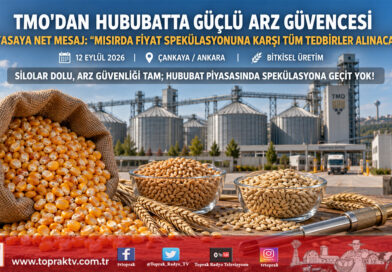 TMO’dan Hububatta Güçlü Stok ve Arz Mesajı: Mısırda Fiyat Spekülasyonuna Karşı Her Türlü Tedbir Alınacak!…